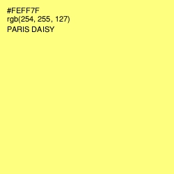 #FEFF7F - Paris Daisy Color Image